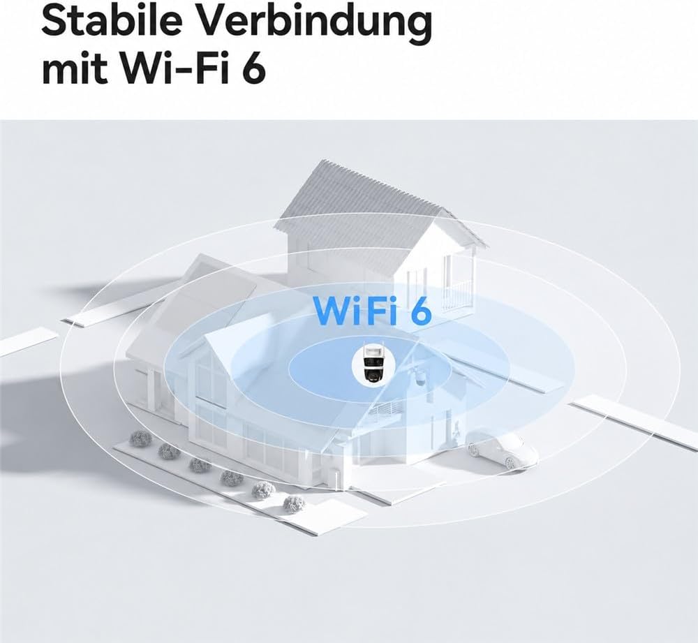 Imou Cruiser Triple - Caméra extérieure Wifi rotative 3 objectifs 11MP