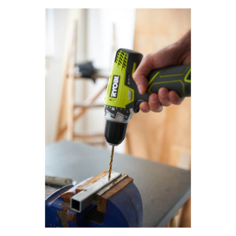 RYOBI Perceuse-visseuse 12V - 2 Batteries 2.0Ah - 1 Chargeur R12DD-220S