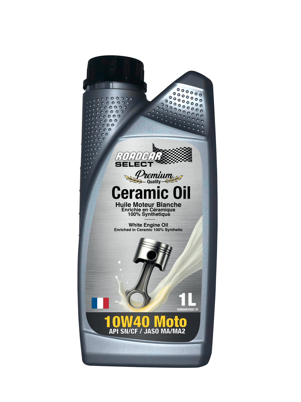 Huile céramique Moto 10W40 – 1L