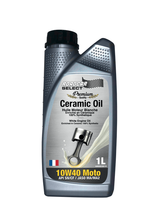 Huile céramique Moto 10W40 – 1L