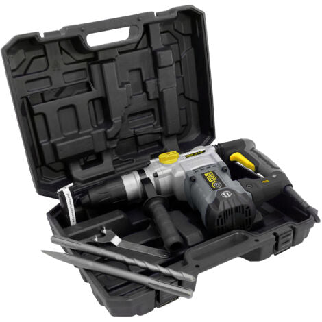 Fartools – Marteau perforateur SDS MAX 1600W – Force de frappe 10J – 4 fonctions : perçage, burinage, ajustement – Pour béton armé et matériaux durs - 10Joules