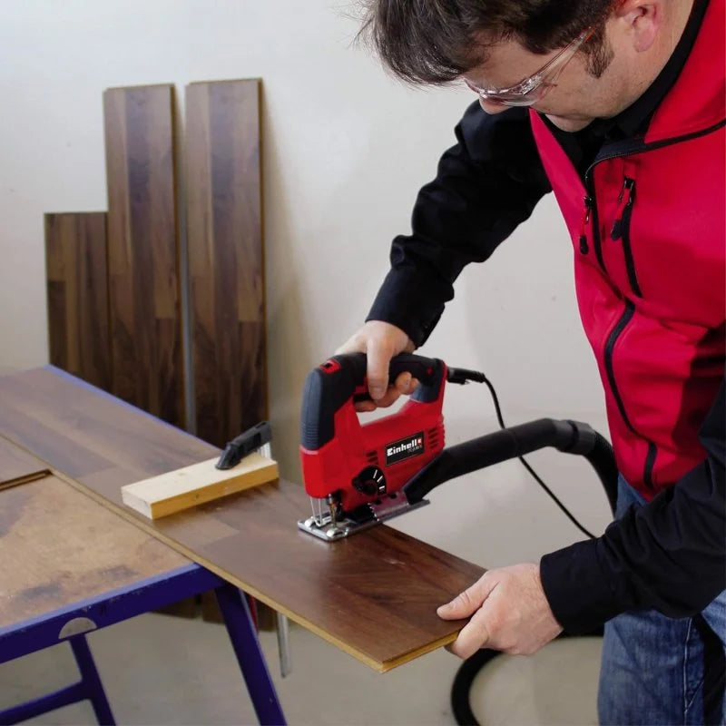 Einhell Scie sauteuse TC-JS 80/1 Kit Livré avec 3 lames à tige en T