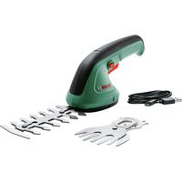 Coupe-buissons et coupe-herbe sans fil Bosch EasyShear Set (batterie intégrée, coupe jusqu'à 22 m² par charge de batterie, avec lame de coupe-buissons et à gazon)