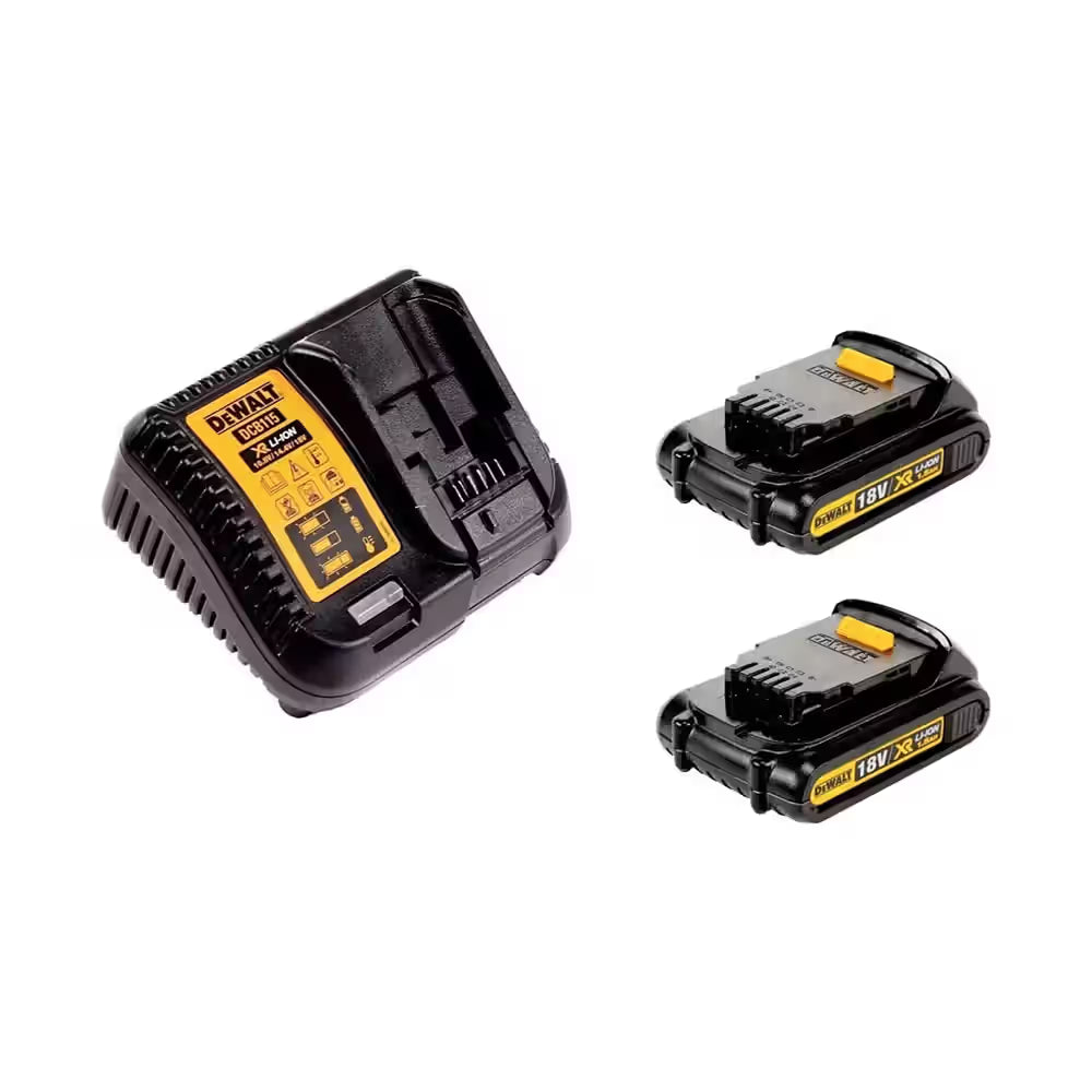 Perceuse-visseuse sans fil DeWalt, DCD777S2T,avec 2 x 1,5Ah batterie et chargeur