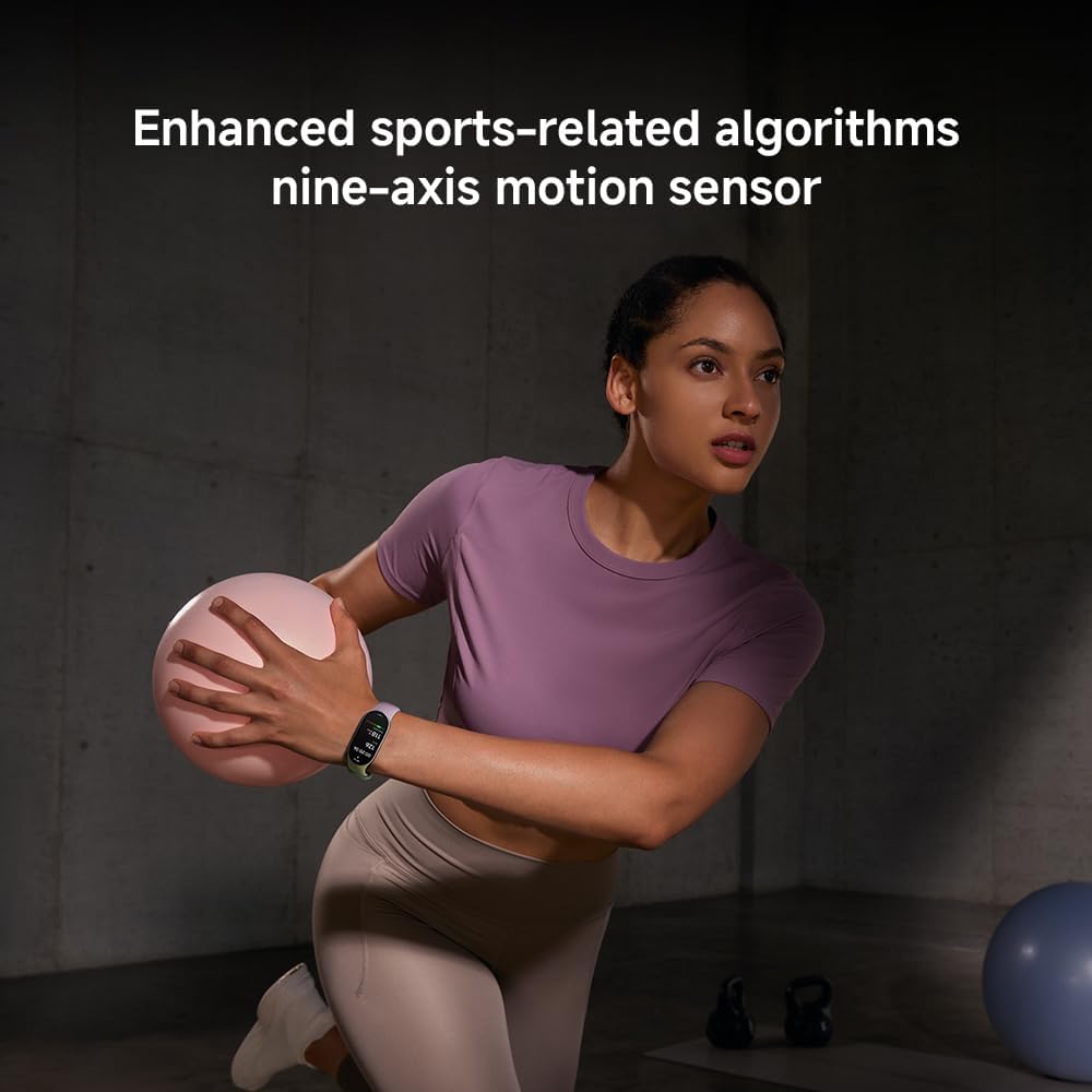 Xiaomi Smart Band 10, Montre Connectée, Boîtier alu, Suivi d'Activité, Écran AMOLED 1.72'', Autonomie 21 Jours, Charge Rapide, Suivi santé & Sommeil,150+ Sports, iOS & Android, 5 ATM, Boussole