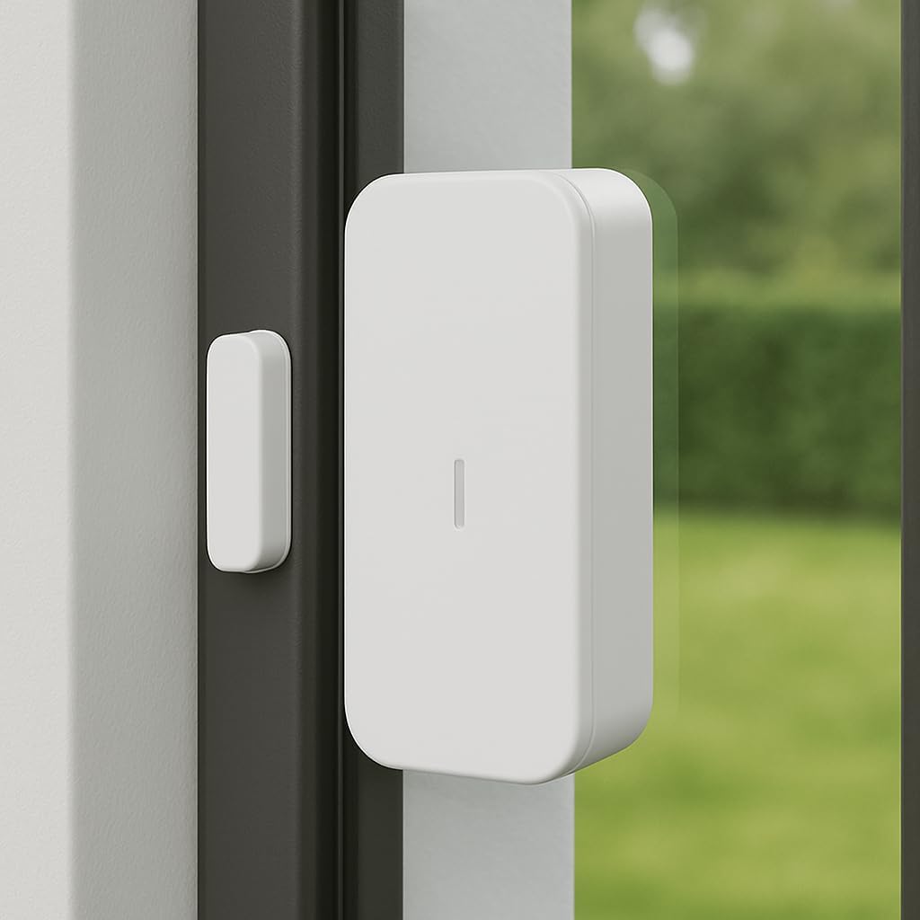 Daewoo Pack Alarme Connectée WiFi/GSM Touch 7 Pouces AM502L - Système sans Fil et sans Abonnement, Compatible Animaux, Détecteurs Inclus + Caméra de Surveillance Full HD, Application Mobile Incluse