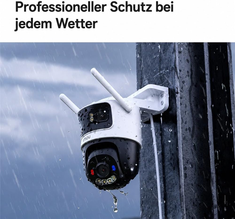 Imou Cruiser Triple - Caméra extérieure Wifi rotative 3 objectifs 11MP