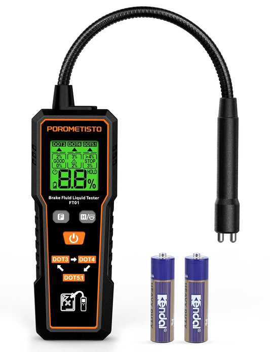 Testeur de Liquide de Frein Professionnel FT01, POROMETISTO