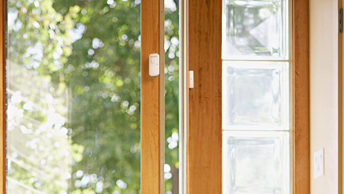 LEDVANCE Smart+ Détecteur de Contact avec Technologie WiFi pour détecter Les Portes et fenêtres Ouvertes, contrôle par Smartphone, Compatible avec Alexa et Google