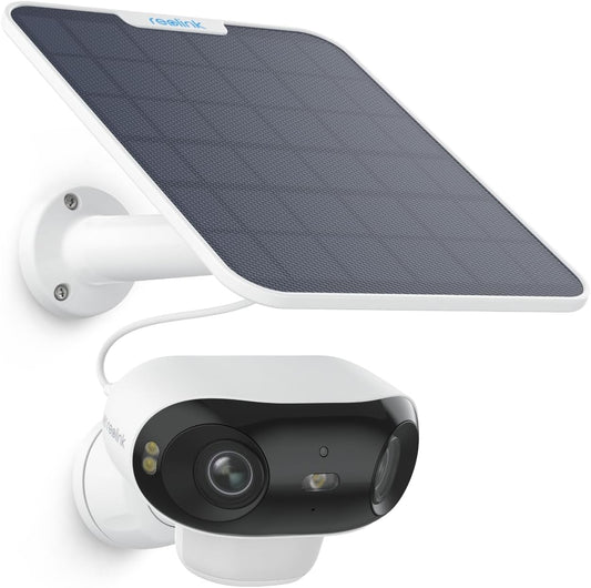 Reolink 4K 180° Camera Exterieur sans Fil Solaire, ColorX, Argus 4 Pro