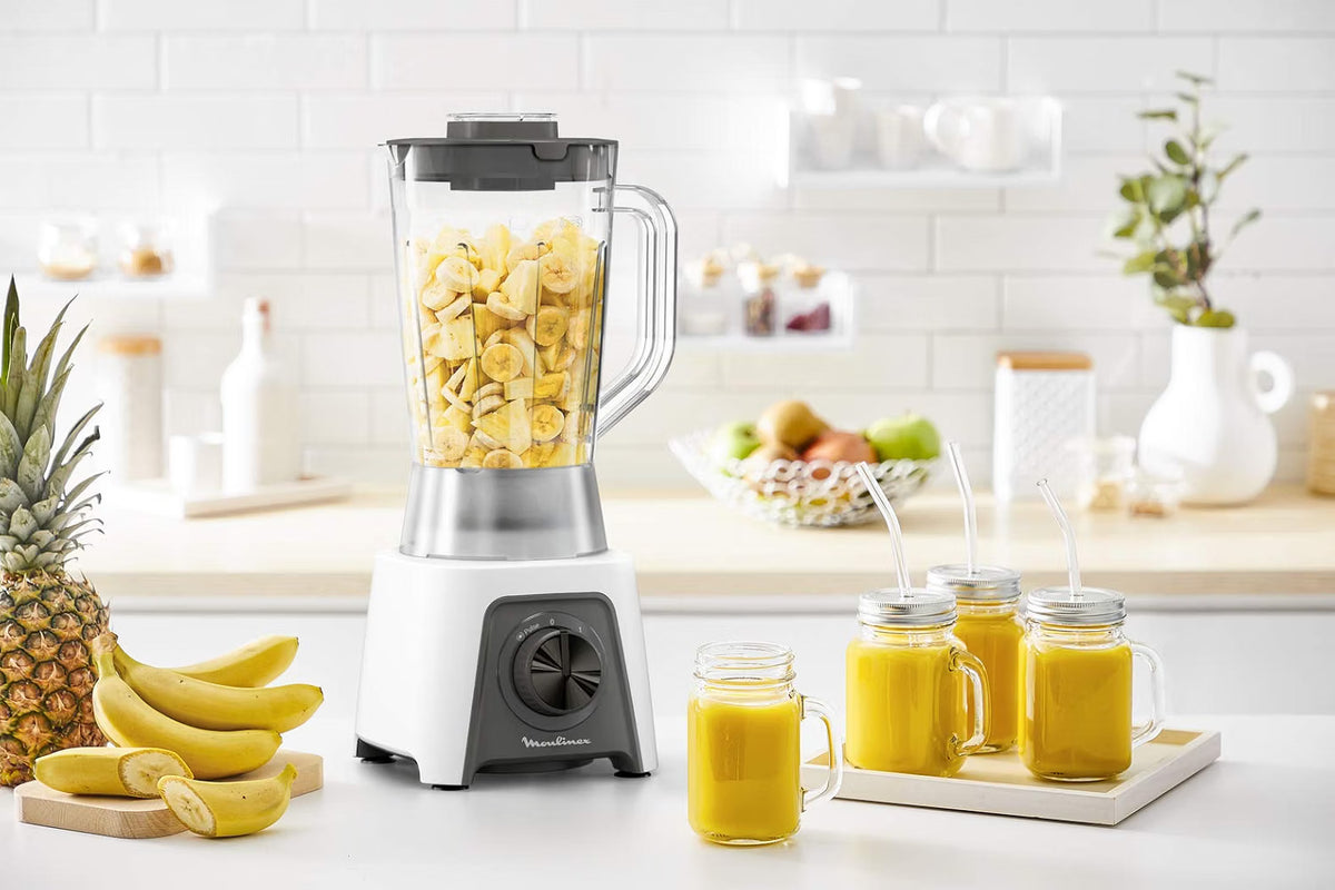 Moulinex Blendeo+ LM2C01 Mélangeur de verre 450 W, capacité de 1,5 L