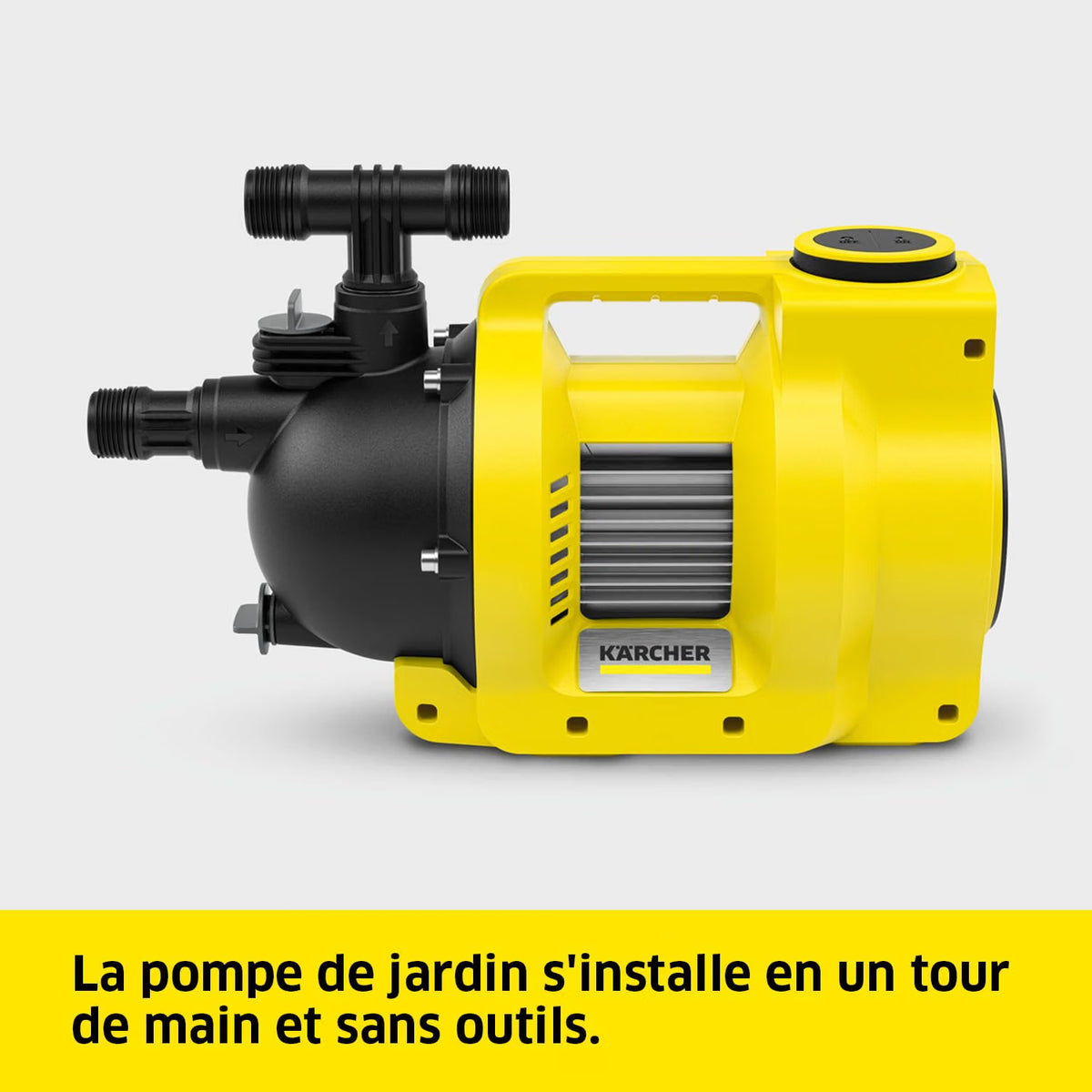 Pompe d'Arrosage Kärcher Bp, Moteur 600 W, Débit de 5 000 L/H, 4 Bar