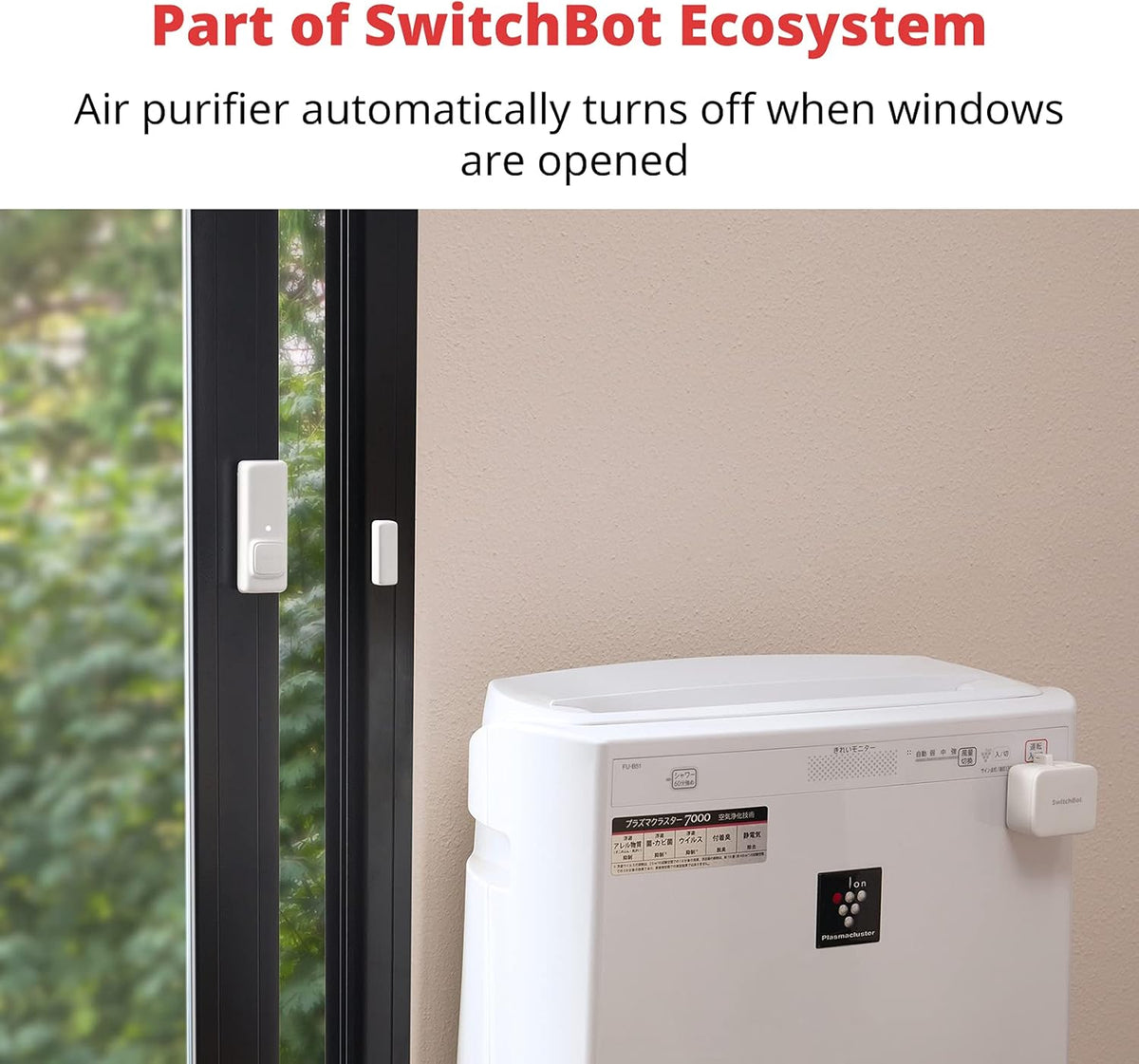 SwitchBot Détecteur de contact de porte et de fenêtre - Système de sécurité sans fil - Détecteur d'interrupteur de porte et de fenêtre avec alarme - Ajoutez un hub SwitchBot (3)