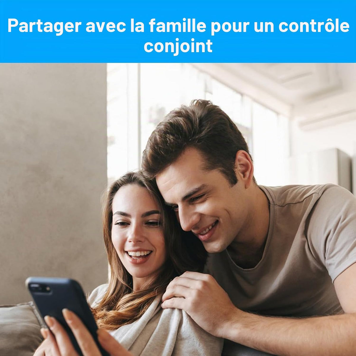 AGSHOME Alarme Maison sans Fil Intelligent WiFi - Alarme de Porte, 1 Alarme avec Sirène, 5 Capteurs de Fenêtre et de Porte, 2 Télécommande, Compatible avec Alexa, Google Assistant