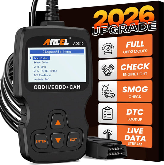 Ancel AD310 Valise Diagnostic Auto Multimarque Universel OBD2 Car Scanner