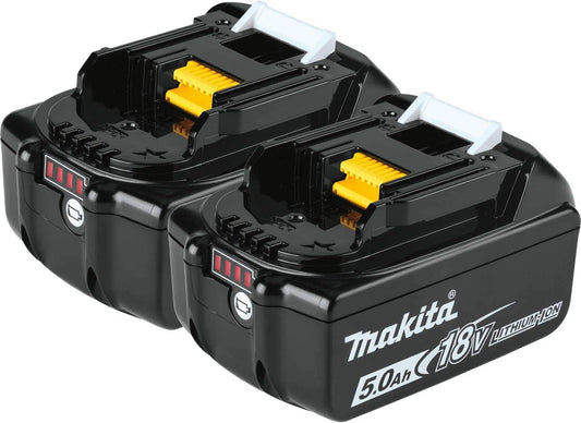Batterie Li-ion 18V 5500mAh – Lot de 2 batteries 8.0Ah – Makita
