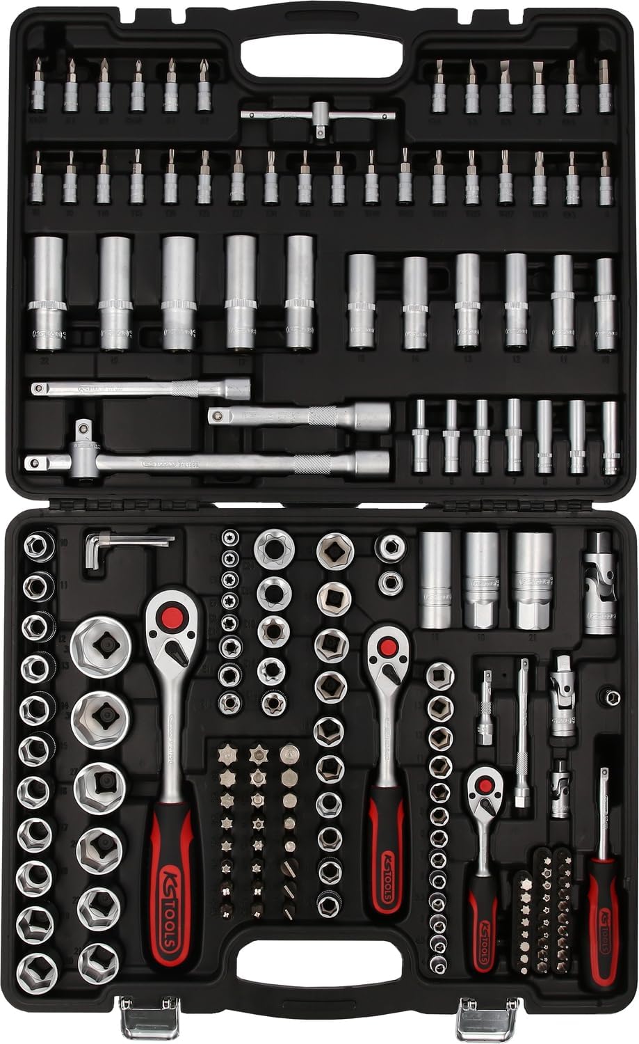 KS Tools 917.0779 Coffret douilles 1/4-3/8-1/2 - Malette outils 179 pcs