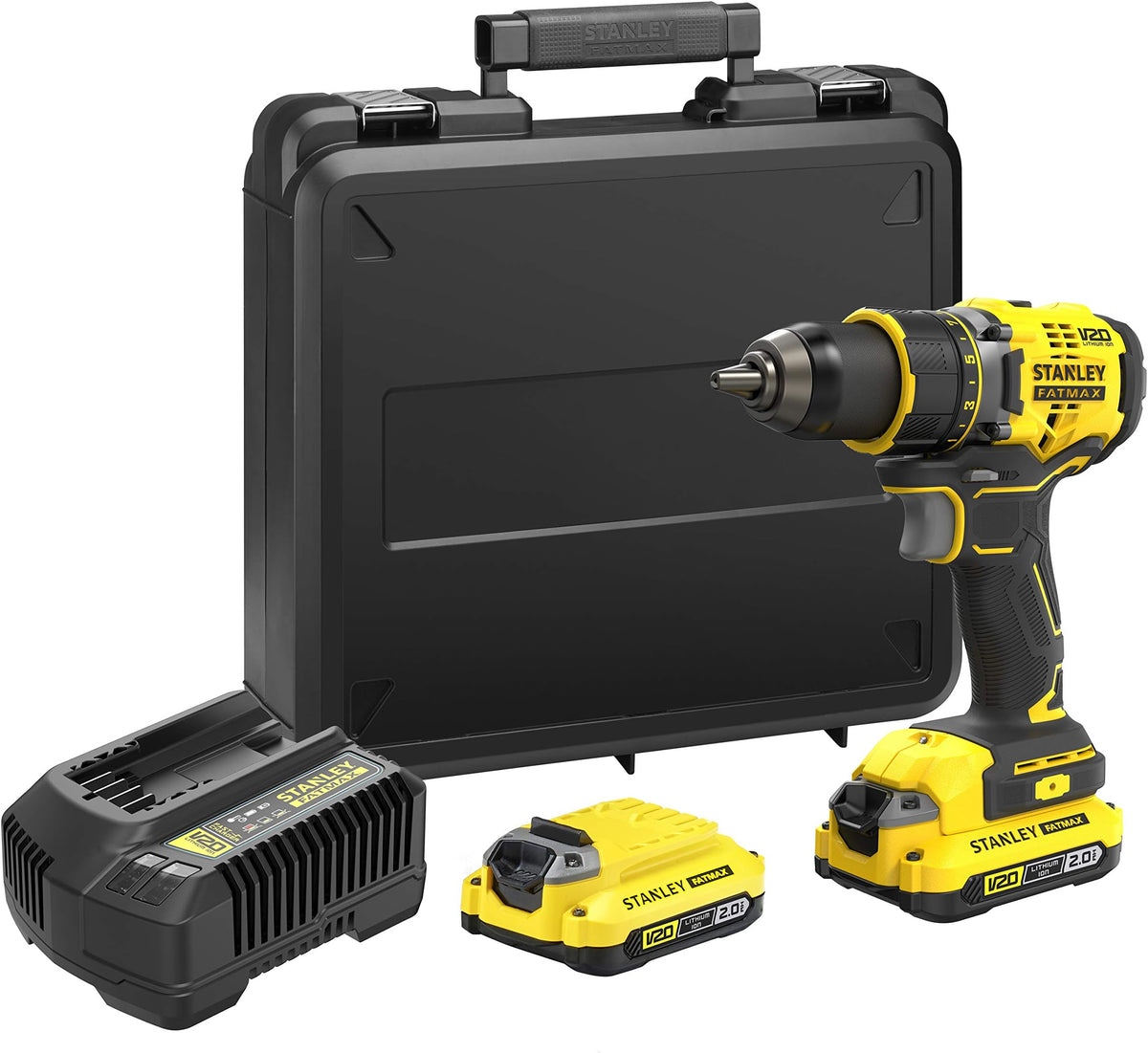 Perceuse Visseuse - Lithium 10.8V - 2 Batteries 1.5Ah STANLEY FATMAX - FMC011S2-QW
