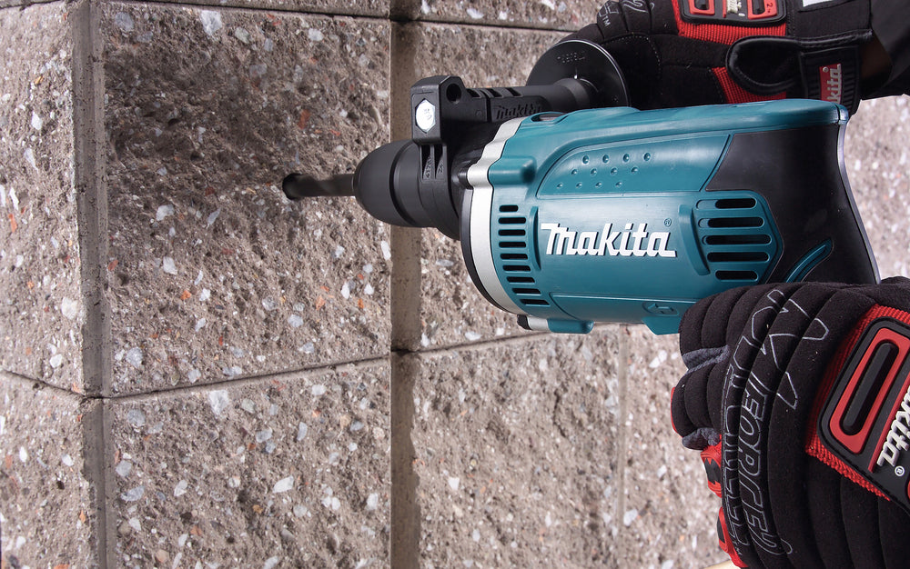 Perceuse à percussion MAKITA HP1631KX3 - 710W - Kit accessoires