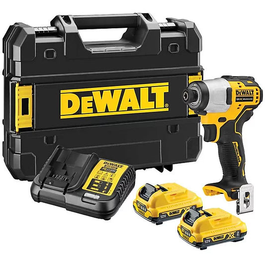 Clé à chocs Dewalt DCF801D2-QW 12V 2Ah + 2 batteries + chargeur