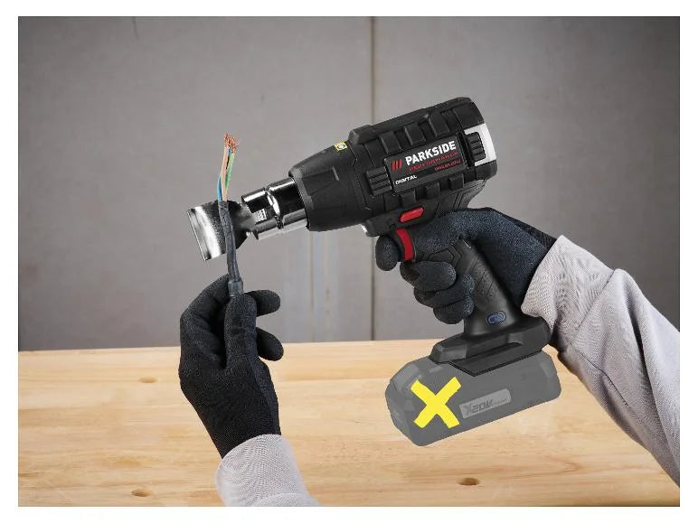 Décapeur thermique sans fil PPHLGA 20-Li A2, 20 V