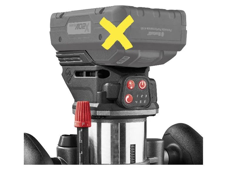 Fraiseuse multifonction sans fil + Set d'embouts, 20 V