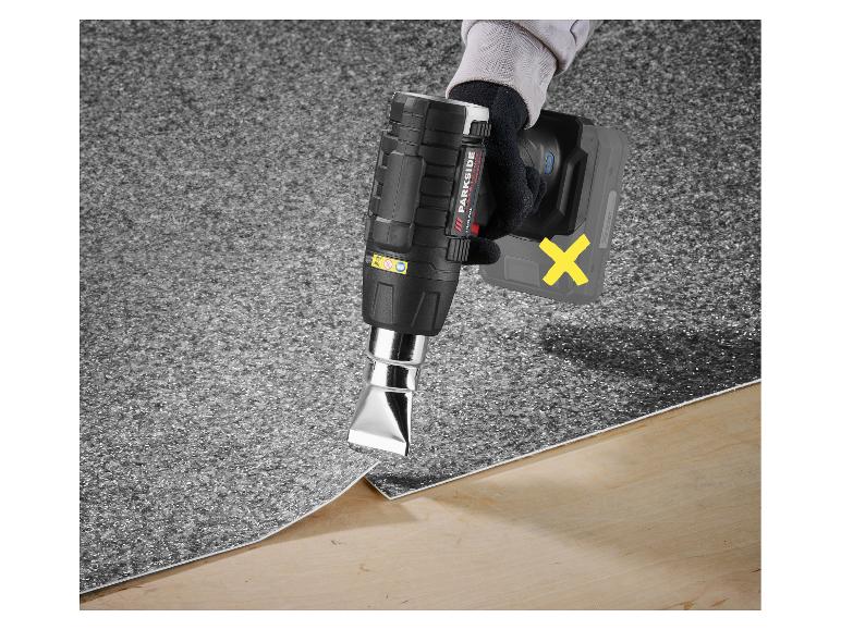 Décapeur thermique sans fil PPHLGA 20-Li A2, 20 V