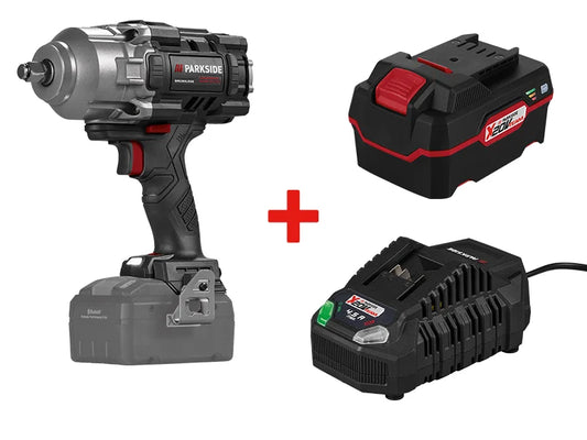 Visseuse à chocs sans fil + Batterie + Chargeur, 20 V