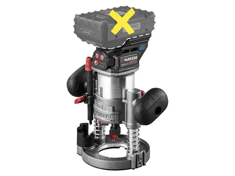 Fraiseuse multifonction sans fil + Set d'embouts, 20 V