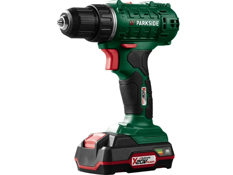 Set perceuse-visseuse sans fil PBSSA 20-Li A1 + batterie + chargeur, 20 V