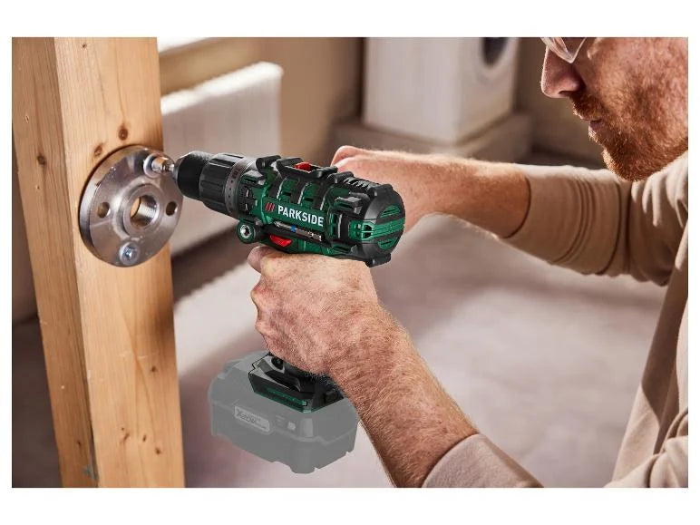 Perceuse-visseuse à percussion sans fil + Batterie + Chargeur rapide, 20 V