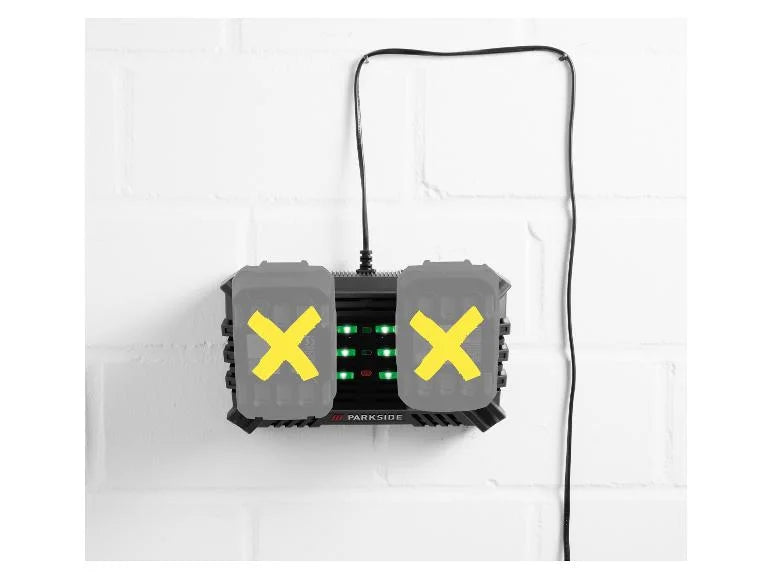 Chargeur de batterie double PDSLG 20 B1, 4,5 A, 20 V