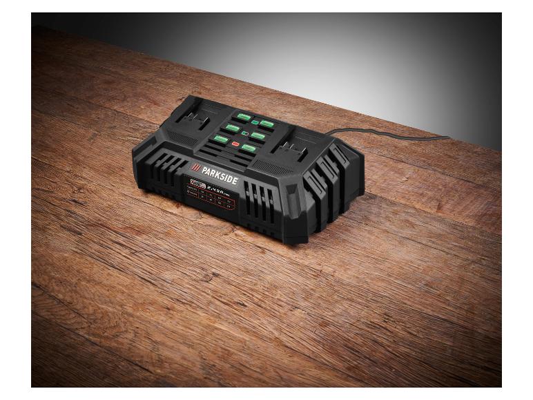 Chargeur de batterie double PDSLG 20 B1, 4,5 A, 20 V