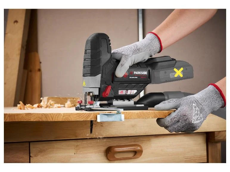 Scie sauteuse sans fil PSSPA 20-Li F4, 20 V