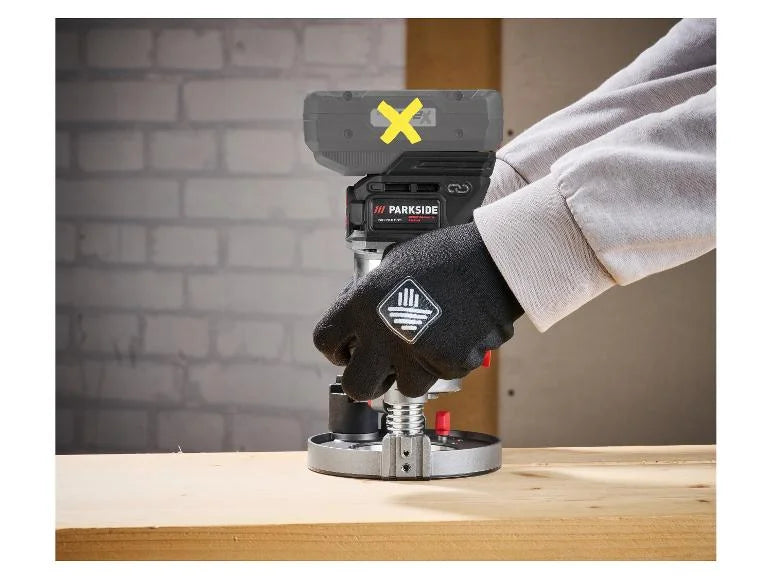 Fraiseuse multifonction sans fil + Set d'embouts, 20 V