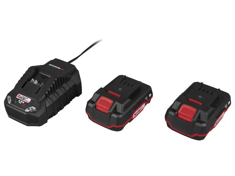Set perceuse-visseuse sans fil PBSAP 20-Li A1 + 2 batteries + chargeur, 20 V + accessoires