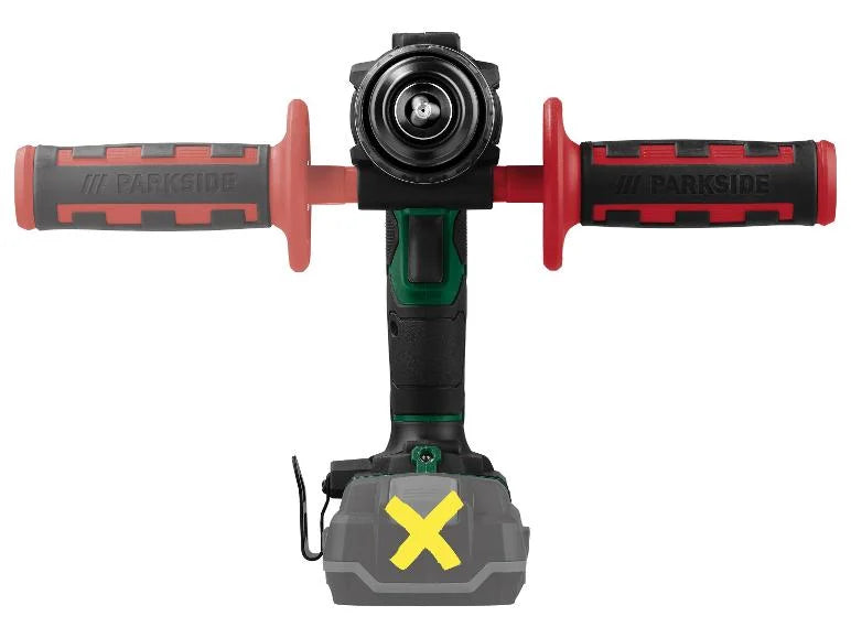 Perceuse-visseuse à percussion sans fil + Batterie + Chargeur rapide, 20 V
