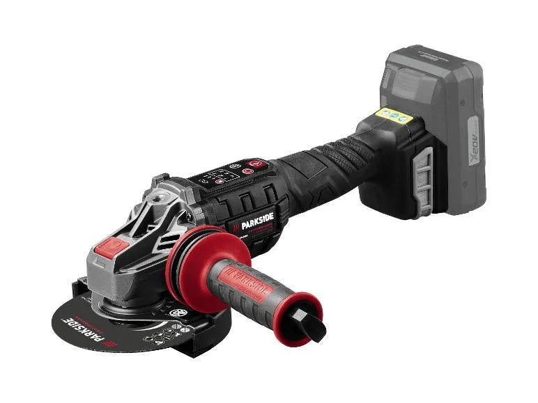 Meuleuse d'angle sans fil + Batterie + Chargeur, 20 V