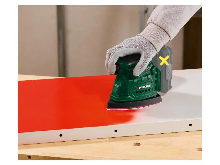 Ponceuse multifonction sans fil, 20 V