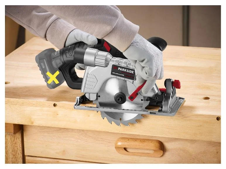 Scie circulaire sans fil PHKSAP 12 B2, 12 V