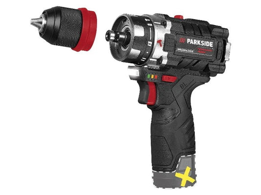 Perceuse-visseuse à percussion sans fil PSBSAP 12 A1, 12 V