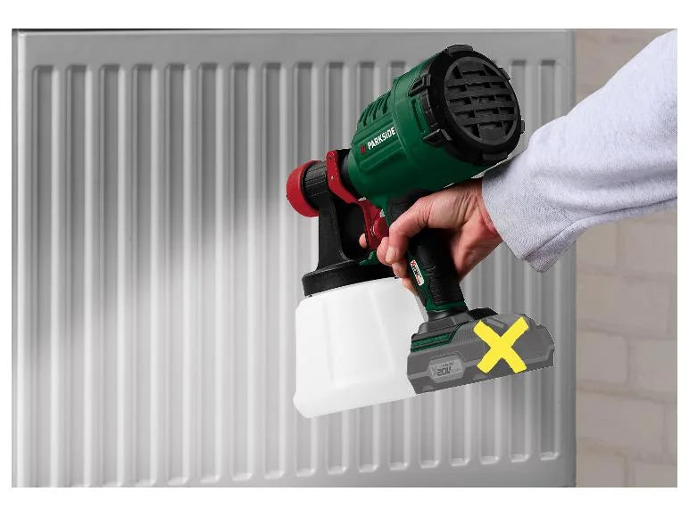 Pistolet à peinture sans fil PFSA 20-Li B2, 20 V