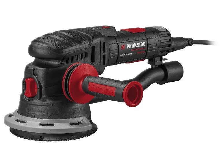 Ponceuse excentrique + Set de papier abrasif 100 pièces