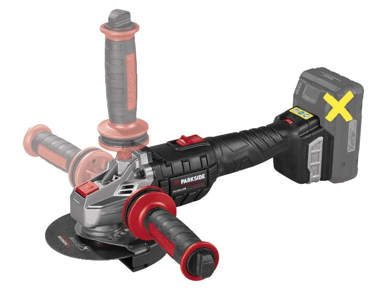 Meuleuse d’angle sans fil PWSAP 20-Li G7, 20 V