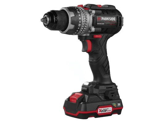 Set perceuse-visseuse sans fil PBSAP 20-Li A1 + 2 batteries + chargeur, 20 V + accessoires