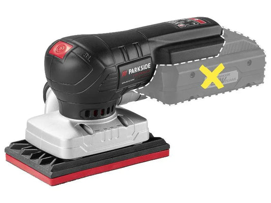 Ponceuse excentrique ou Ponceuse vibrante sans fil, 20 V