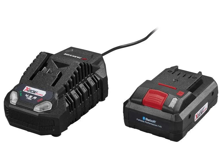 Set niveau laser en croix sans fil PKLLP 3360 A1 + batterie + chargeur, 20 V