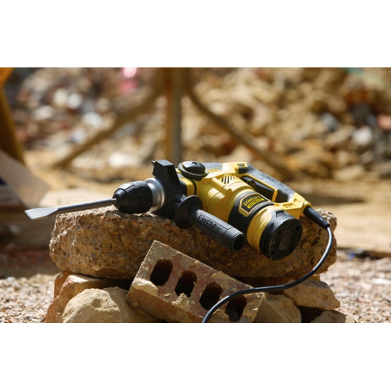 Perforateur en L 3,5J - 1250W avec 5 Accessoires STANLEY FATMAX - FME1250K-QS