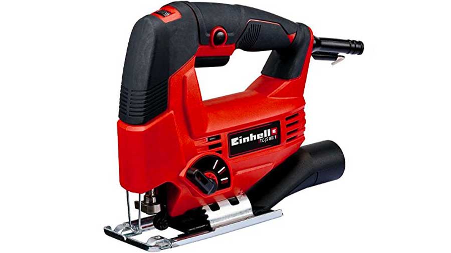 Einhell Scie sauteuse TC-JS 80/1 Kit Livré avec 3 lames à tige en T